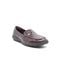 Easy Spirit Abide Croco Print Cushioned Arch Support Women's Casual Loafer - Dark Purple - 8