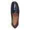 Easy Spirit Abide Croco Print Cushioned Arch Support Women's Casual Loafer - Dark Blue - 6