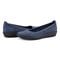 Easy Spirit Alessia Ballet Casual Cushioned Slip-On Women's Ballet Flat - Navy - 7