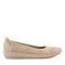 Easy Spirit Alessia Ballet Casual Cushioned Slip-On Women's Ballet Flat - Natural - 1