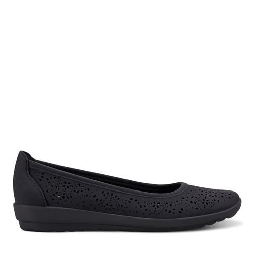 Easy Spirit Alessia Ballet Casual Cushioned Slip-On Women's Ballet Flat - Black - 1