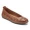 Easy Spirit Araceli Cushioned Arch Support Women's Ballet Flat - Medium Brown Leather - 2