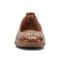 Easy Spirit Araceli Cushioned Arch Support Women's Ballet Flat - Medium Brown Leather - 3