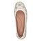 Easy Spirit Araceli Cushioned Arch Support Women's Ballet Flat - Ivory Leather - 5
