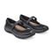 Easy Spirit Briana Cushioned Arch-Support Women's Walking Shoe - Black Mesh - 2