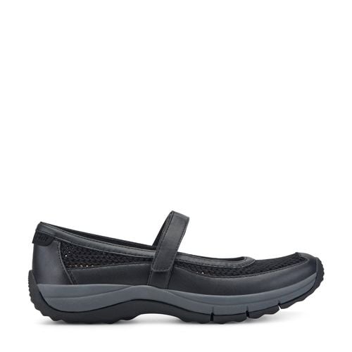 Easy Spirit Briana Cushioned Arch-Support Women's Walking Shoe - Black Mesh - 1