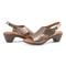 Easy Spirit Calix Cushioned Arch Support Women's Heeled Sandal - Bronze Leather - 7