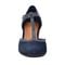 Easy Spirit Cara T-Strap Cushioned Arch Support Women's Dress Shoe - Navy Suede - 3