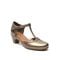 Easy Spirit Cara T-Strap Cushioned Arch Support Women's Dress Shoe - Bronze - 9