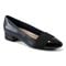 Easy Spirit Casta Cap Toe Cushioned Comfort Arch Support Women's Dress Pump - Navy Leather - 2