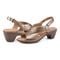 Easy Spirit Chantal Cushioned Arch Support Women's Casual Heeled Sandal - Bronze Pearlized - 7