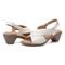 Easy Spirit Chantal Cushioned Arch Support Women's Casual Heeled Sandal - White - 7