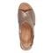 Easy Spirit Chantal Cushioned Arch Support Women's Casual Heeled Sandal - Bronze Pearlized - 5
