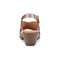 Easy Spirit Chantal Cushioned Arch Support Women's Casual Heeled Sandal - Bronze Pearlized - 4