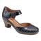 Easy Spirit Clarice Cushioned Arch Support Mary Jane Women's Dress Shoe - Dark Blue Croco - 2