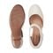 Easy Spirit Clarice Cushioned Arch Support Mary Jane Women's Dress Shoe - Ivory Leather - 5