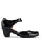 Easy Spirit Clarice Cushioned Arch Support Mary Jane Women's Dress Shoe - Black Patent - 1