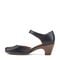 Easy Spirit Clarice Cushioned Arch Support Mary Jane Women's Dress Shoe - Black Leather - 4