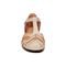Easy Spirit Darlyn T-Strap Cushioned Arch Support Women's Dress - Ivory Leather Multi - 3