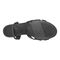 Easy Spirit Delicia Cushioned Arch Support Block Heel Women's Dress Sandal - Black Leather - 6