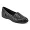 Easy Spirit Devitt Cushioned Slip-On Women's Casual Shoe - Black Leather - 2