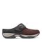 Easy Spirit Edline Cushioned Arch-Support Slip-On Women's Clog - Red Suede - 1