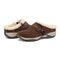 Easy Spirit Elinn Cushioned Arch-Support Slip-On Women's Clog - Dark Brown Suede - 7