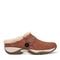 Easy Spirit Elinn Cushioned Arch-Support Slip-On Women's Clog - Brown Suede - 1