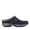 Easy Spirit Elinn Cushioned Arch-Support Slip-On Women's Clog - Navy Suede - 1