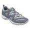 Easy Spirit Exploremap Cushioned Arch Support Lace-Up Women's Walking Shoe - Grey Multi Nubuck - 2