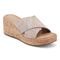 Easy Spirit Fawn Cushioned Slip-On Wedge Women's Wedge Sandal - Light Pink - 1