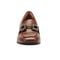 Easy Spirit Franny Dress Cushioned Women's Loafer - Brown Leather - 3