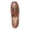 Easy Spirit Franny Dress Cushioned Women's Loafer - Brown Leather - 5