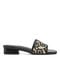 Easy Spirit Gianina Raffia Cushioned Arch-Support Women's Dress Sandal - Black/natural - 1