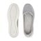 Easy Spirit Glitz Walking Athletic Cushioned Arch-Support Women's Walking Shoe - Silver Knit - 5