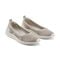 Easy Spirit Glitz Walking Athletic Cushioned Arch-Support Women's Walking Shoe - Taupe Knit - 2