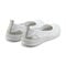 Easy Spirit Glitz Walking Athletic Cushioned Arch-Support Women's Walking Shoe - White Knit - 3