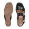 Easy Spirit Hadiya Cushioned Arch Support Women's Block Heel Sandal - Black Leather - 5