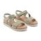 Easy Spirit Hillary Cushioned Arch Support Comfort Women's Casual Sandal - Medium Green - 2
