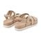 Easy Spirit Hillary Cushioned Arch Support Comfort Women's Casual Sandal - Light Natural - 3