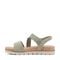 Easy Spirit Hillary Cushioned Arch Support Comfort Women's Casual Sandal - Medium Green - 4