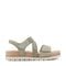 Easy Spirit Hillary Cushioned Arch Support Comfort Women's Casual Sandal - Medium Green - 1