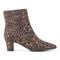 Easy Spirit Isra Cushioned Arch-Support Pointed Women's Bootie - All Dark Brown - 2