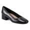 Easy Spirit Jain Cushioned Arch Support Women's Dress Pump - Black Leather - 2