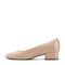 Easy Spirit Jain Cushioned Arch Support Women's Dress Pump - Natural Leather - 4
