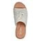 Easy Spirit Josy Knotted Cushioned Arch-Support Slide Women's Slide Sandal - Ivory - 5