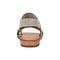 Easy Spirit Lana Cushioned Slingback with Arch Support Women's Flat Sandal - Light Natural - 4