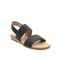 Easy Spirit Lana Cushioned Slingback with Arch Support Women's Flat Sandal - Black - 1