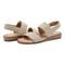 Easy Spirit Lana Cushioned Slingback with Arch Support Women's Flat Sandal - Gold - 7