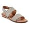 Easy Spirit Lana Cushioned Slingback with Arch Support Women's Flat Sandal - Light Natural - 2